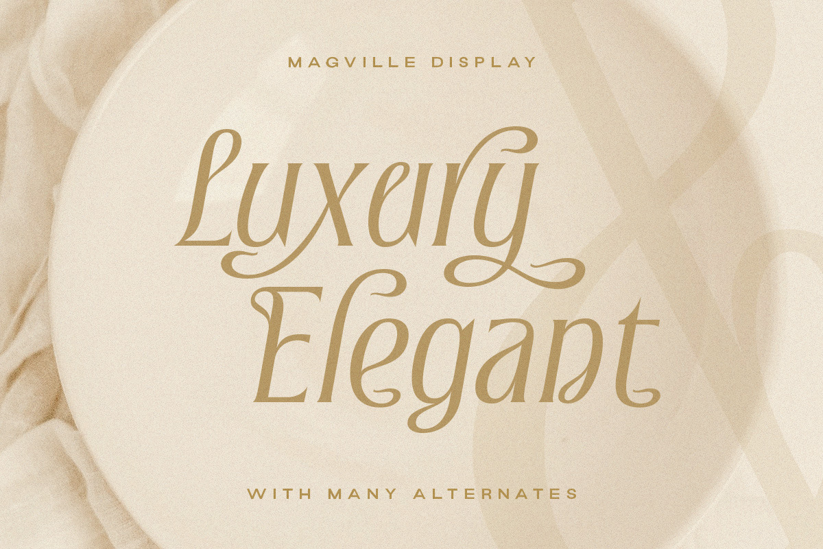 Magville Display, a Serif Font by Letterhend Studio (Photo 2 of 9)