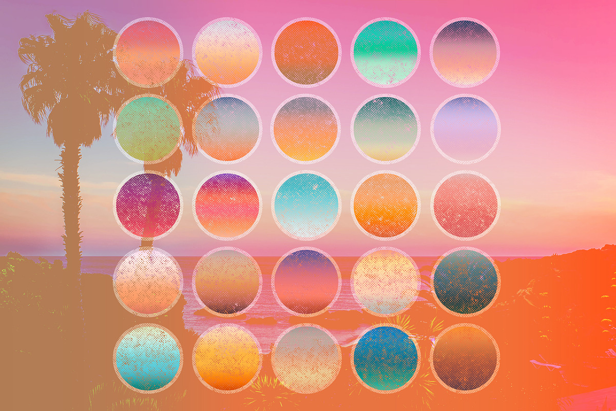 25 Tropical Gradients - Volume 02, a Gradient Add-On by Gromov Design (Photo 2 of 4)