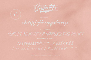 Sophiaticha Handwritten Brush