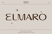 Elmaro Blur, a Sans Serif Font by Craft Supply Co. (Thumbnail 1 of 8)