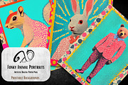 Artsy Girls: Paper Doll Collection, an Animal Illustration by NiiiNArt (Thumbnail 4 of 8)