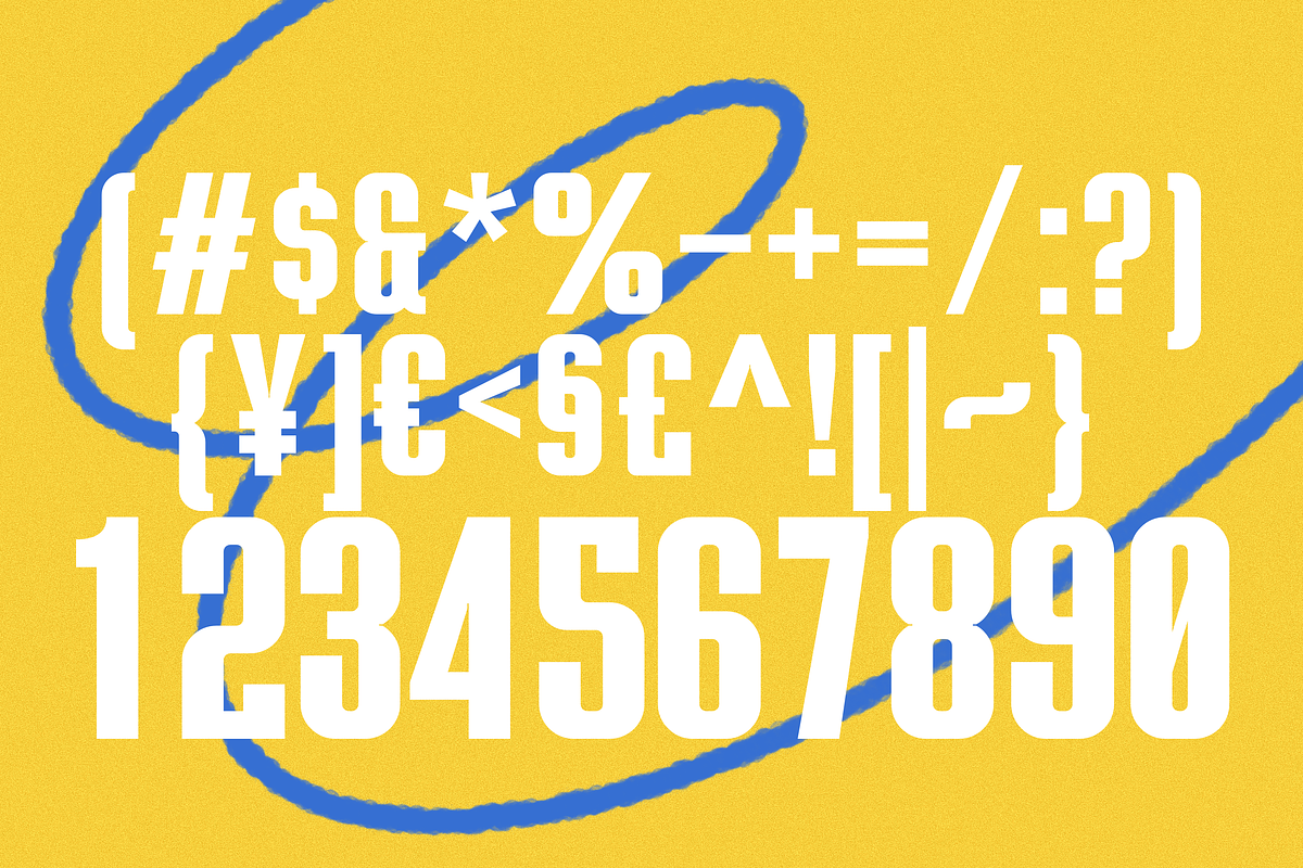 Double Buzz, a Font by ethylene.creative (Photo 4 of 13)