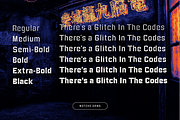 CF Notche - Futuristic Sans, a Sans Serif Font by Indotype Foundry (Thumbnail 2 of 11)