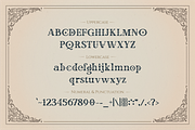 Old Castle - Vintage Classic Serif, a Blackletter Font by Pandeka Studio (Thumbnail 9 of 9)