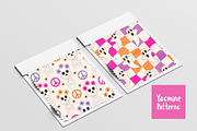 Hippie Halloween Patterns Collection, a Pattern Graphic by Yasmine Patterns (Thumbnail 6 of 8)