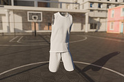 Jersey Basket Mockup, an Apparel Mockup by Mockupnine (Thumbnail 5 of 10)