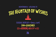 The Fountain of Wishes, a Font by NimaType (Thumbnail 1 of 6)