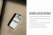 Showit Instagram Links Page Template, a Landing Page Template by Blush Created (Thumbnail 2 of 15)