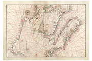 Antique Nautical Charts, a Texture Graphic by Blue Line Design (Thumbnail 12 of 21)