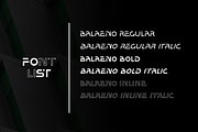 Balaeno Font, a Sans Serif Font by IWMType (Thumbnail 3 of 4)