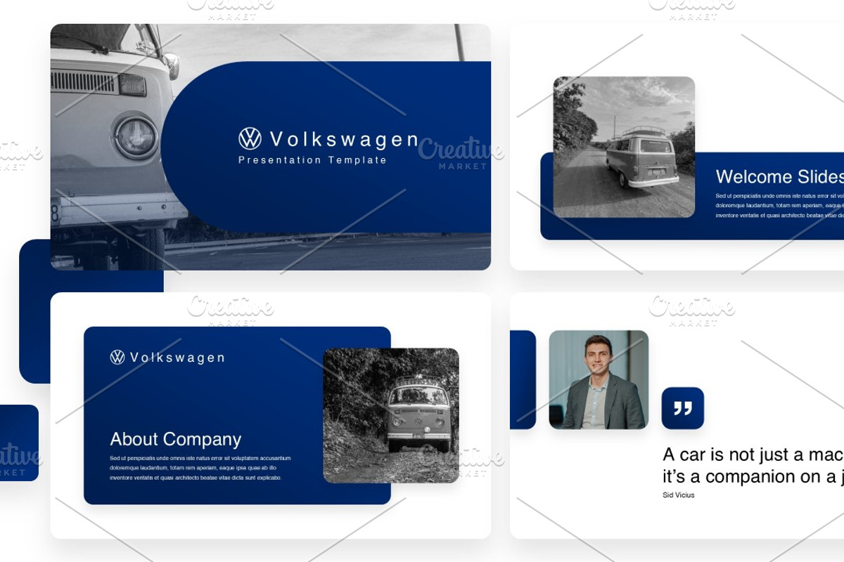 Volkswagen Presentation, a Presentation Template by Interpitch (Photo 2 of 9)