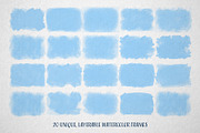 Watercolor Frames + Portrait Maker, a Texture Graphic by Quentin Bangston (Thumbnail 5 of 5)