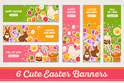 Easter Banners Set, a Templates & Theme by kotoffei (Thumbnail 1 of 3)