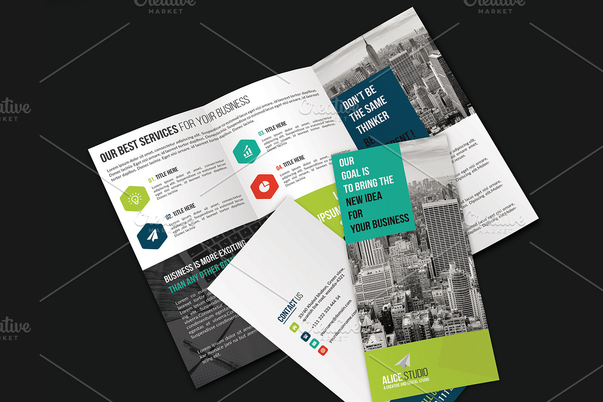 Trifold Brochure Template, a Brochure Template by Alice_s (Photo 4 of 4)