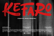 Kefaro - Graffiti Display Font, a Handwritten Font by Indotype Foundry (Thumbnail 1 of 10)