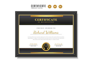 373. Modern Certificate Template