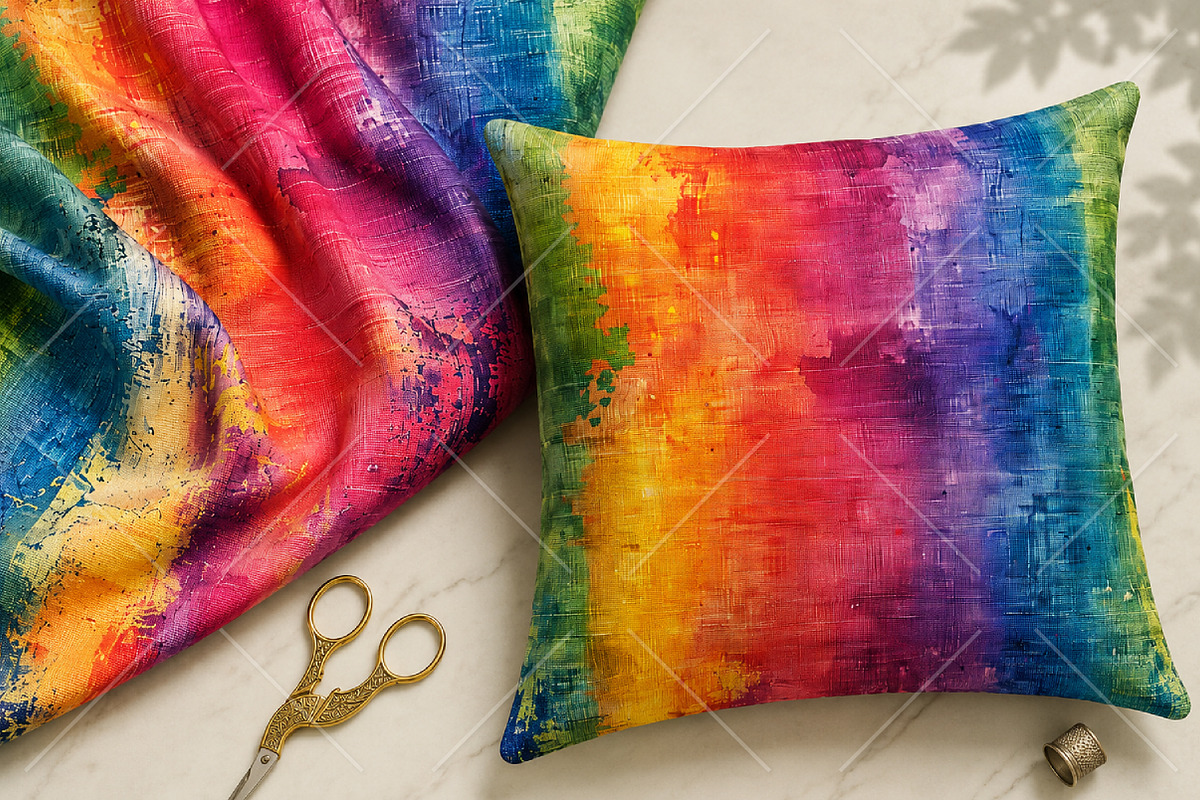 Rainbow Abstract Seamless Pattern, a Pattern Graphic by Canvas Craft (Photo 6 of 9)