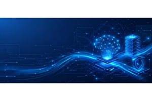 Abstract digital background for, a Technology Photo by ZinetroN