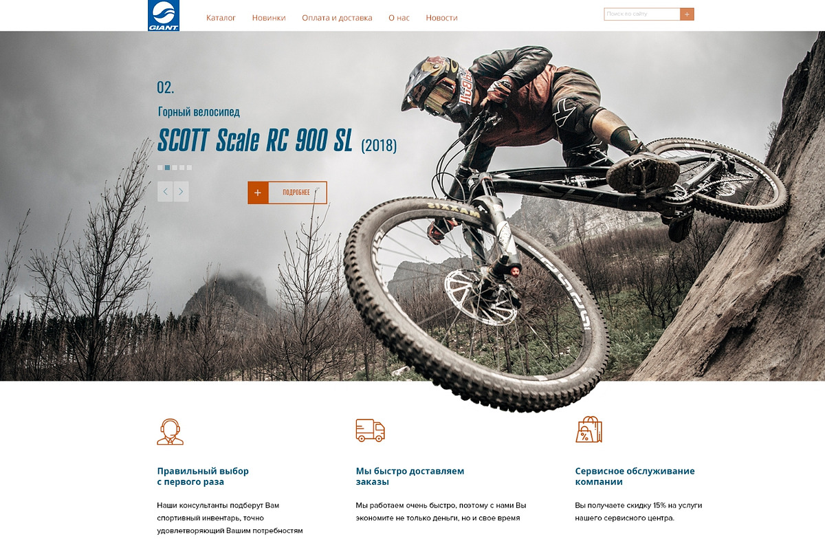 psd template online shop, a Websites & App Template by Solart (Photo 2 of 6)