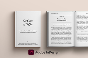 InDesign Book Template, a Marketing Template by OrganizationOasisRo