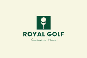 Golf logo icon illustration, a Branding & Logo Template by Dyn Studio