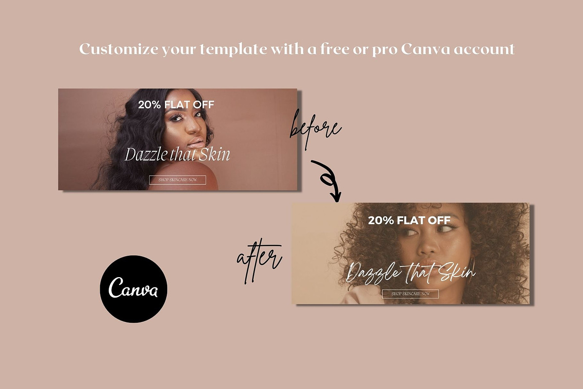 Website Banner Template Canva, a Websites & App Template by Deepa Template Studio (Photo 11 of 11)