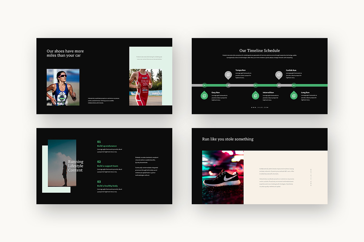 Ivjo : Fit Lifestyle Keynote, a Presentation Template by Punkl Camp (Photo 10 of 16)