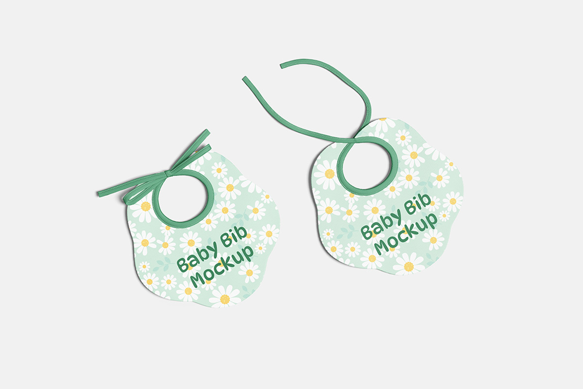 Baby Bib Mockup, a Product Mockup by bimockup (Photo 2 of 6)