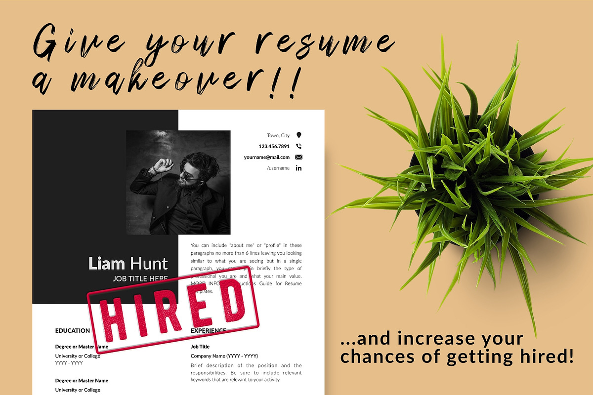 Modern Resume Design / CV - Liam, a Resume Template by Templates Design Co. (Photo 16 of 17)
