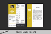Resume Template Bundle, a Resume Template by Nina Shaw (Thumbnail 6 of 7)