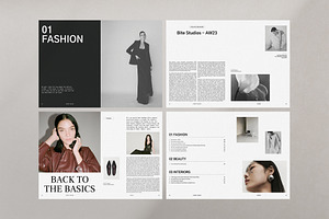 VINCENT / Magazine Brochure Template