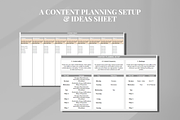 Simple Social Media Planner Template, a Social Media Template by SociallyyCreative (Thumbnail 3 of 9)