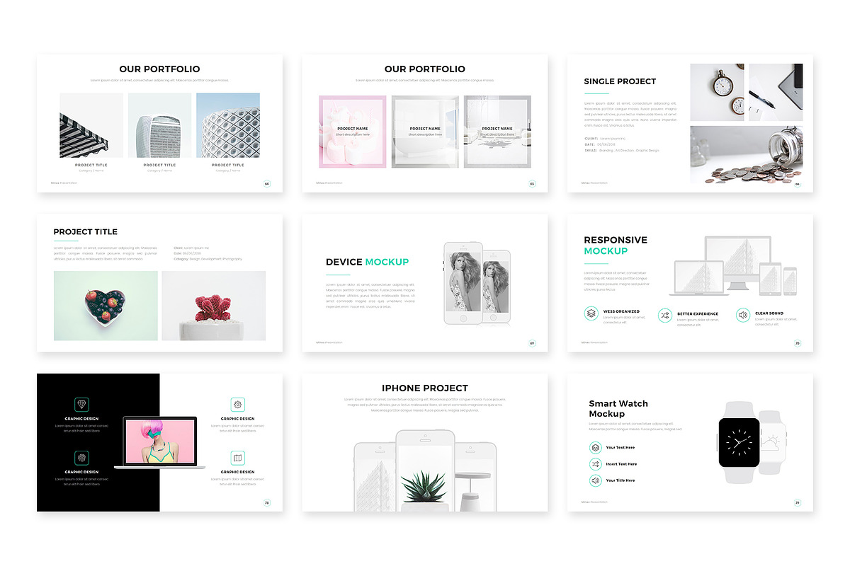 MINEX Minimal PowerPoint Template
