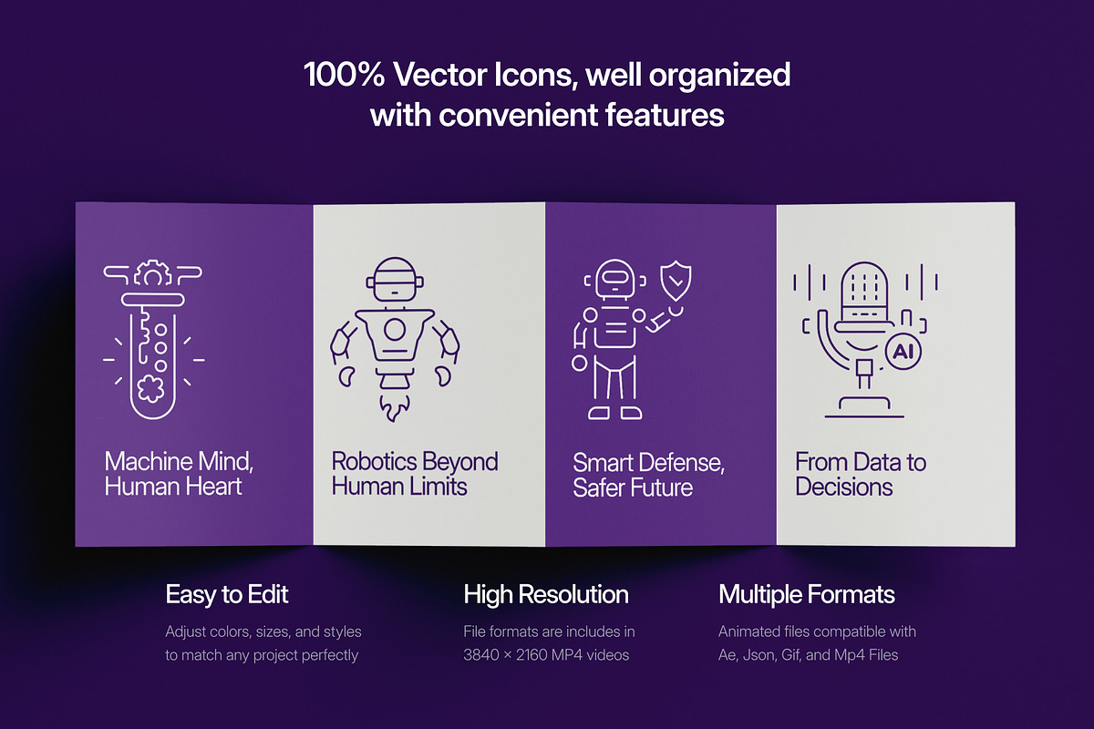 Animated Artificial Intelligence Icon