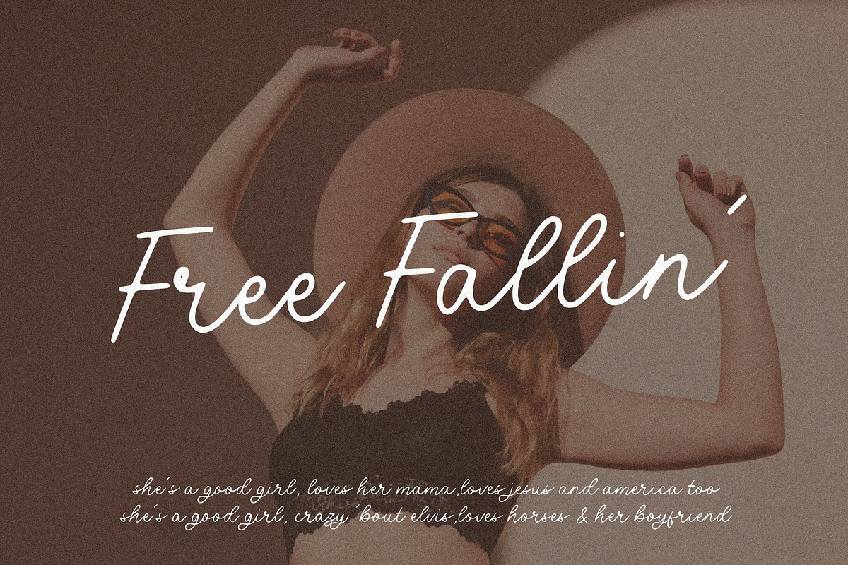 Volatile - Monoline Script Font, a Script Font by Letterative Studio (Photo 4 of 7)