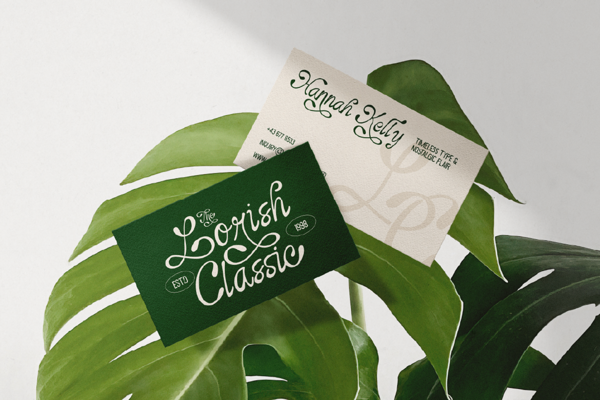 Nufaria, a Script Font by Burntilldead (Photo 5 of 12)