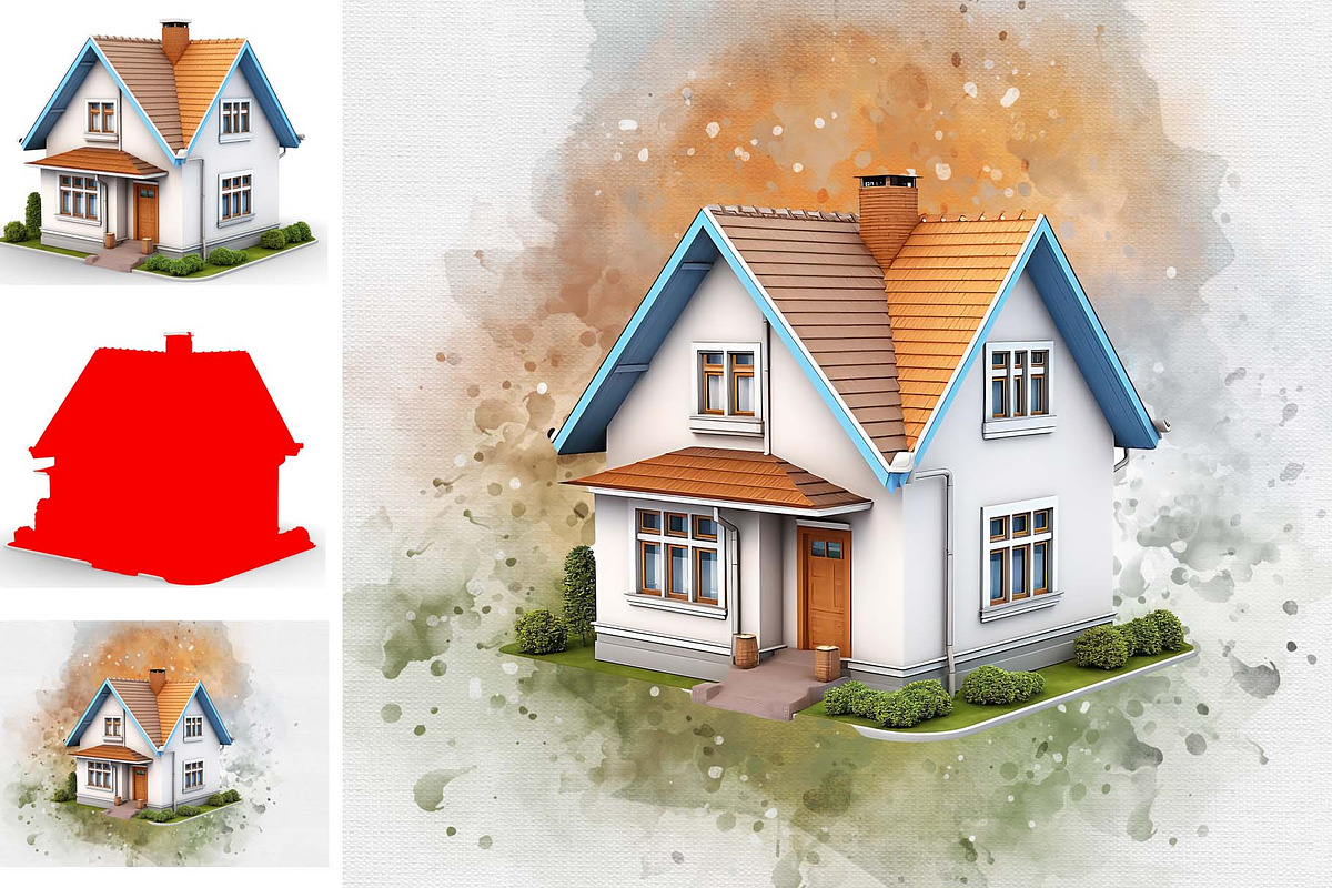 Brush Art Photoshop Action, an Action Add-On by MRI STUDIO (Photo 7 of 16)