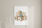Vintage Teddy Bears Clipart Set, a Decorative Illustration by Pati Charm Studio (Thumbnail 7 of 8)