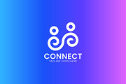 People Logo Connection Technology, a Branding & Logo Template by Signatoro (Thumbnail 2 of 3)