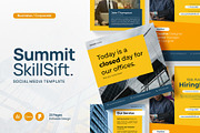 Summit | Corporate Social Media Kit, a Social Media Template by prajapixels (Thumbnail 1 of 6)