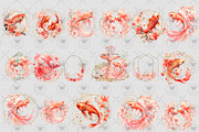 Carp Koi Animals Clipart, an Illustration by BigCakeBee (Thumbnail 4 of 5)