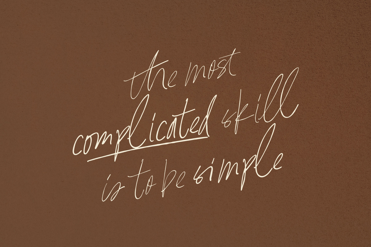 Right Potions - Handwritten Script, a Script Font by Sarid Ezra (Photo 3 of 14)