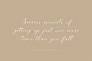 Glorea - A Lovely Calligraphy Font, a Script Font by Pen Culture (Thumbnail 4 of 9)
