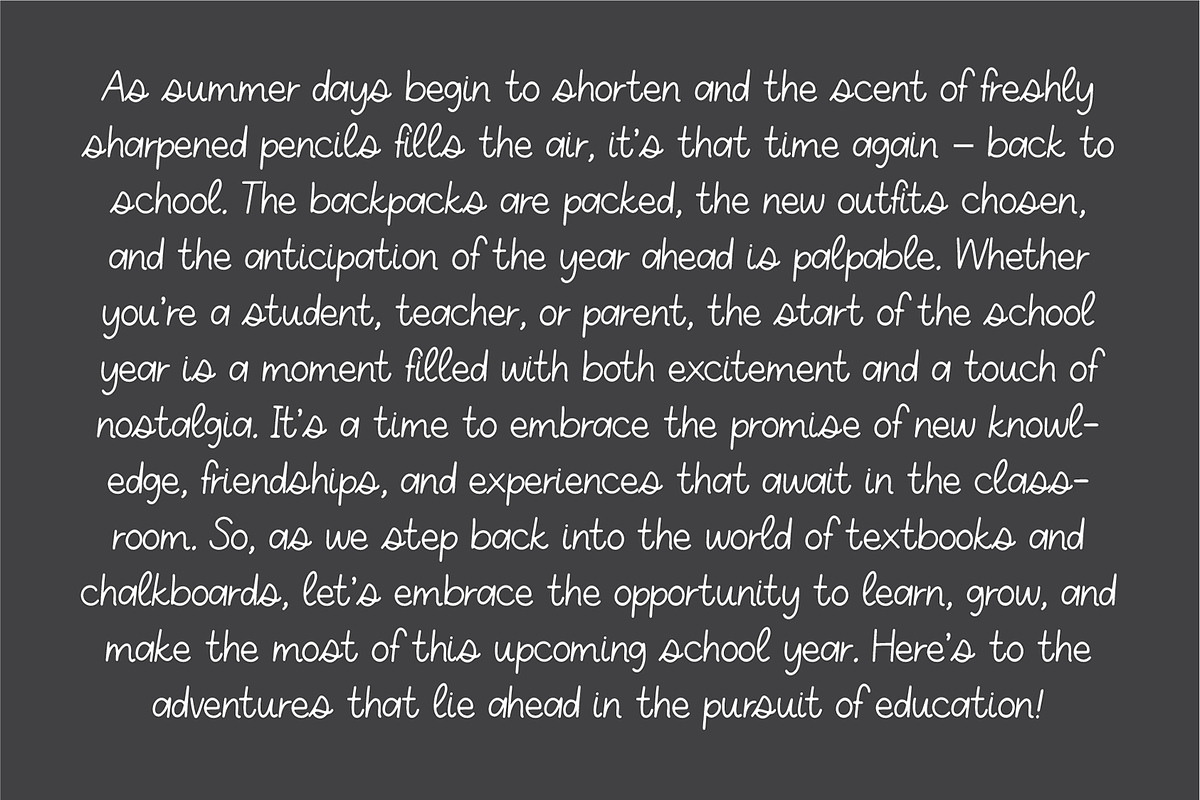 CLASS NOTES School Notes Handwriting, a Handwritten Font by Blush Font Co.