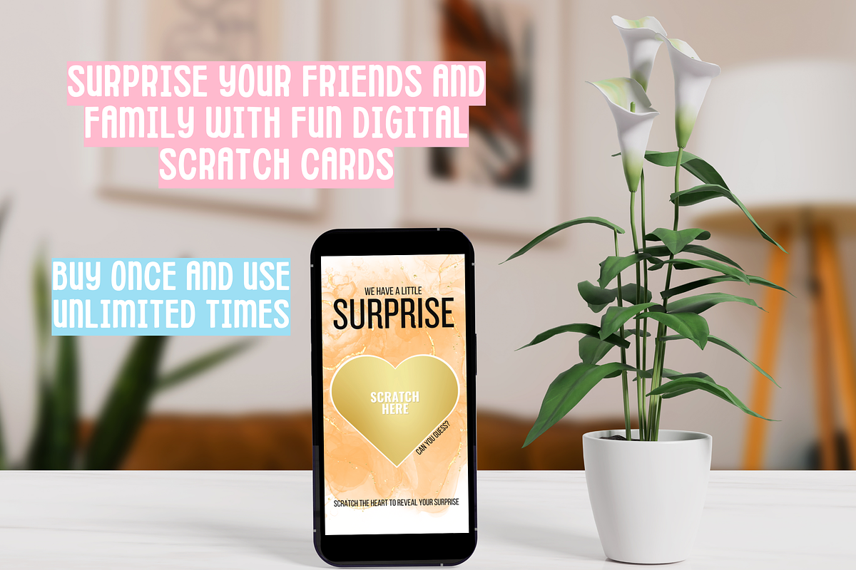 New Aunt Digital Scratch Card, an Email Template by SunshineStudioBoutique (Photo 6 of 7)