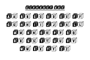 Alphabet Box -Playful Geometric Font, a Symbol Font by KiddoGlyphs Studio (Thumbnail 5 of 5)