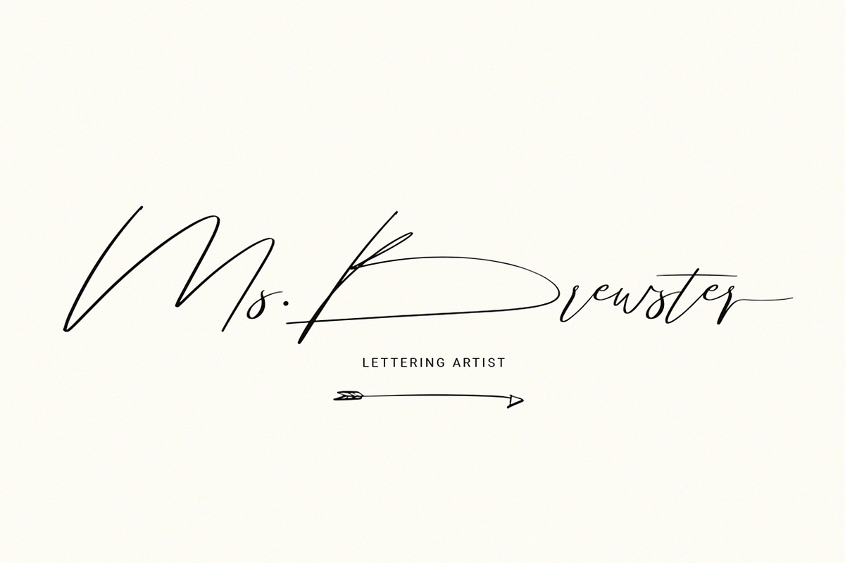 Bisqootte | Modern Calligraphy Font, a Script Font by Ardana Creative (Photo 8 of 14)