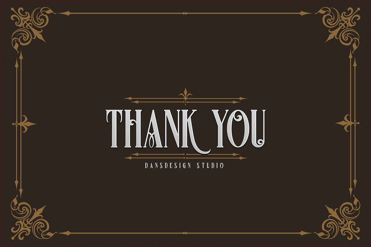 Tattoo Beast + Decorative, a Blackletter Font by dansdesign (Photo 7 of 7)