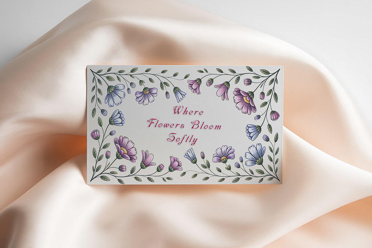 Watercolor Minimal Thin Floral, a Decorative Illustration by ForhadGFX (Photo 7 of 12)