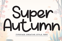 Super Autumn | Script Font